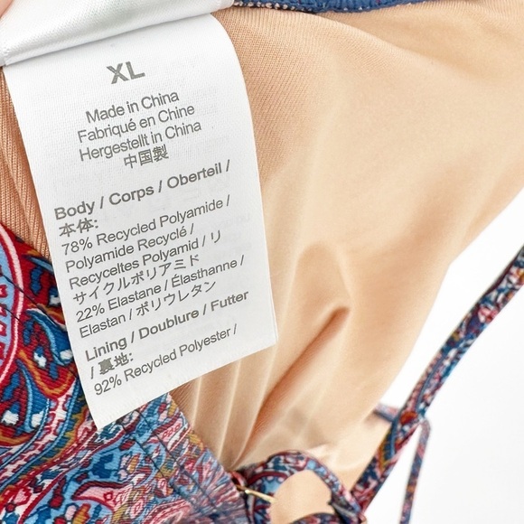 NWT J Crew Liberty Fabrics 2 Piece Bikini Swimsuit Size XL - Picture 7 of 7